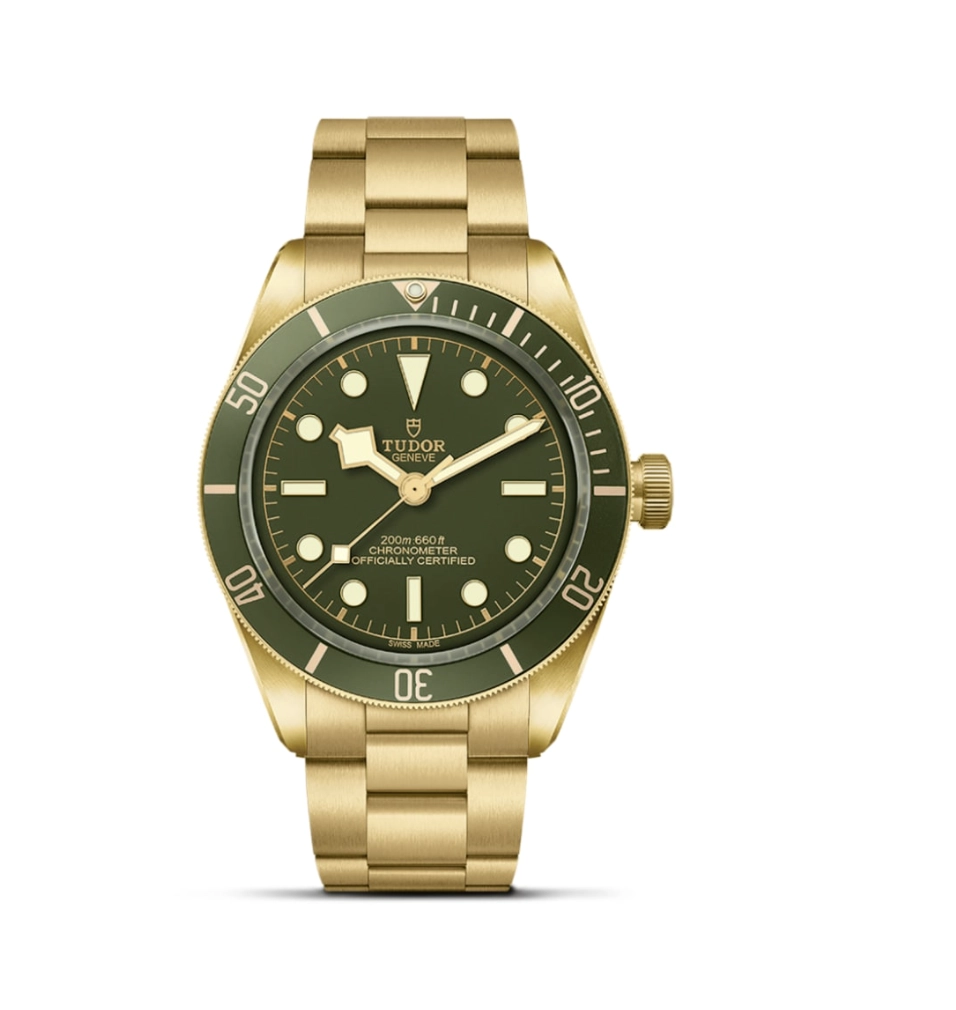 Tudor gold watch