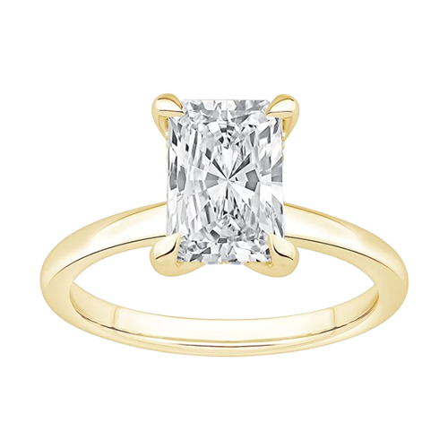  2 1/15 CTTW 14KT Yellow Gold Engagement Ring - Lab Grown Diamonds