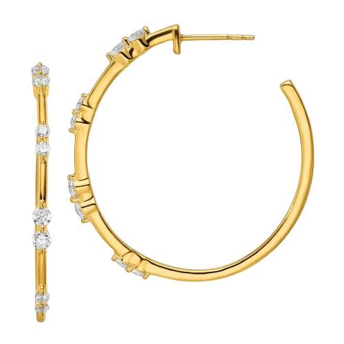 14k Lab Grown Diamonds VS/SI GH Earrings